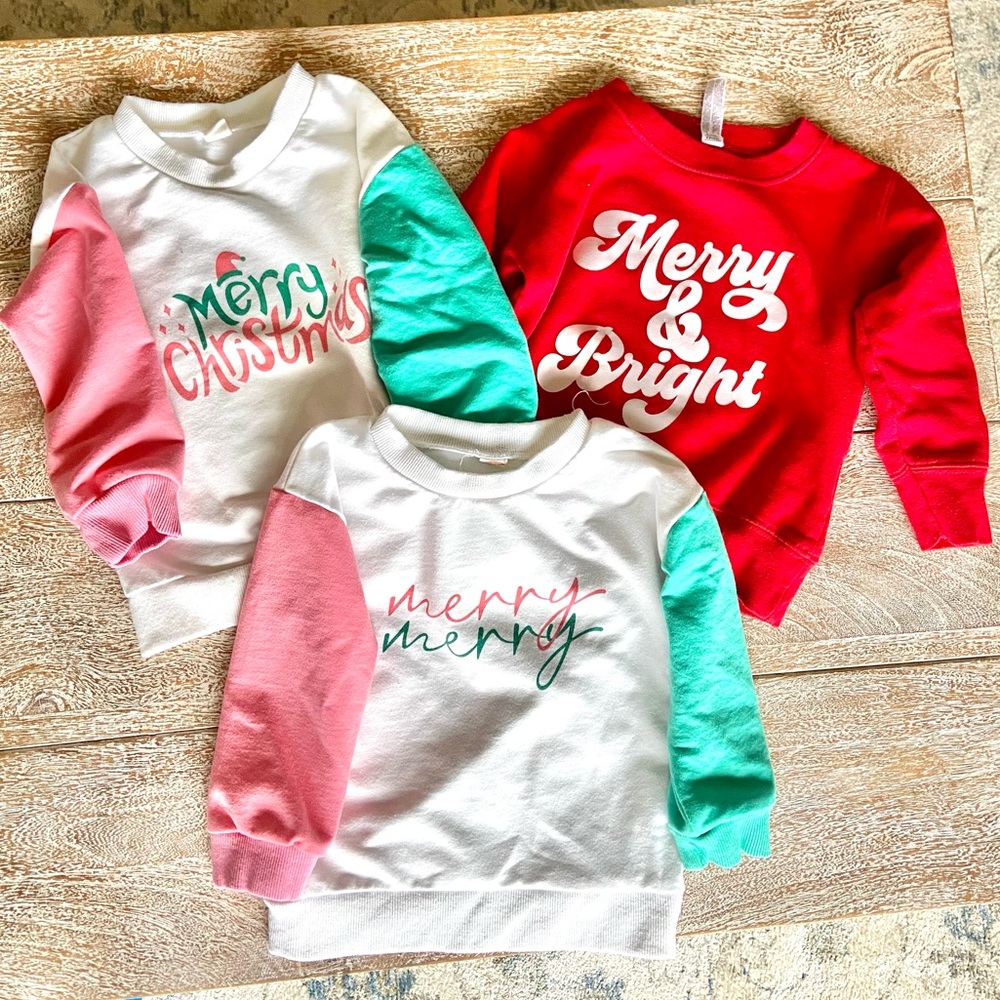 Bundle of Christmas Sweatshirts